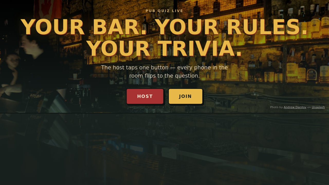 Pub Trivia